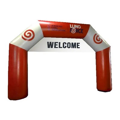 15' Inflatable Hexagonal Arch w/banner