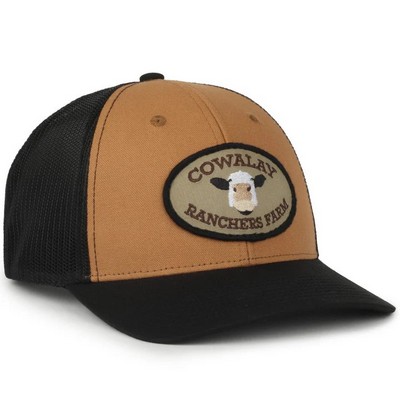 Outdoor Cap® Wrangler® Workwear Cotton Canvas Hat w/Mesh Back