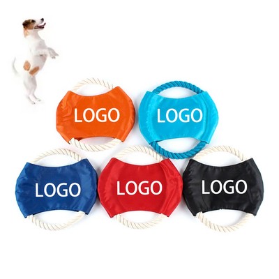 Cotton Rope Flying Saucer Dog Toy