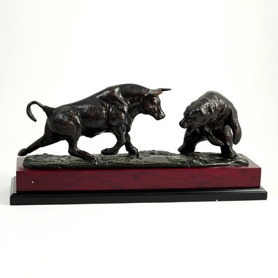 Charging Bull & Bear Sculpture Award