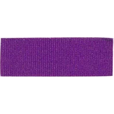 "V" Neck Ribbon - Purple - Snap Clip - 1-1/2" Wide x 32" Long