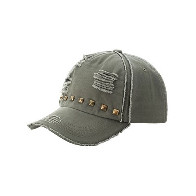 Enzyme Washed Cotton Fashion Cap