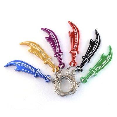 Sword Key Chain w/Bottle Opener