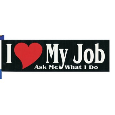 Paper Bumper Sticker