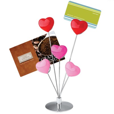 5-Heart Memo Holder