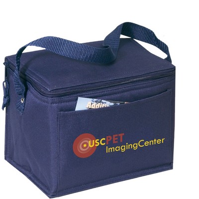 Insulated Lunch Cooler Bag w/ Handle & Front Pocket