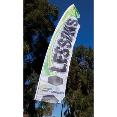 10' Custom Printed Kahuna Vertical Flag Kit