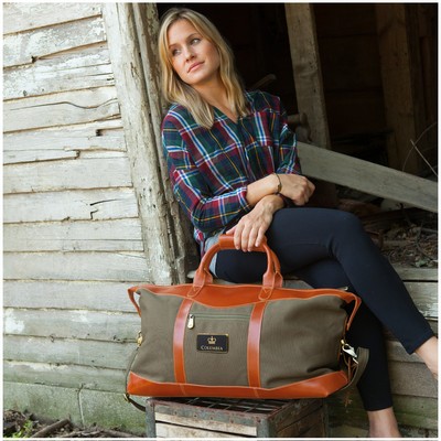 Pine Canyon Leather Duffel Bag