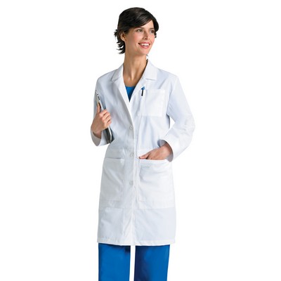 Landau Essentials Women's Traditional Notebook Lab Coat