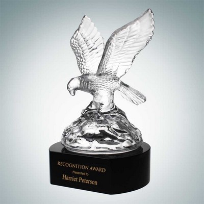 Soaring Eagle Award w/Black Crystal Base