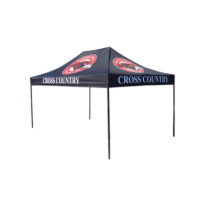 10"x15" Canopy Pop Up Tent w/ Aluminum Frame, Digital Imprint