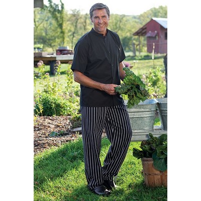 Pattern Traditional Chef Pants w/2" Elastic Waist (2XL-3XL)