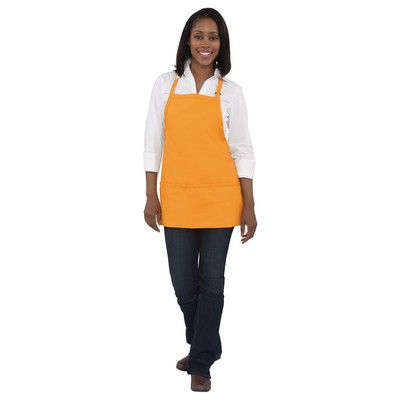 Premium Apron w/ Adjustable Neck & 3 Section Pouch Pocket - Fashion Colors