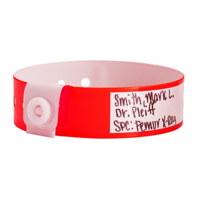 Vinyl Narrow Write-On Wristband