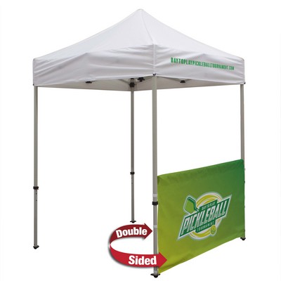 6' Deluxe Tent Half Wall Kit (Dye Sublimated, 2-Sided)