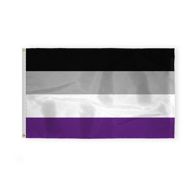 A-Sexual Flag 3'X5'