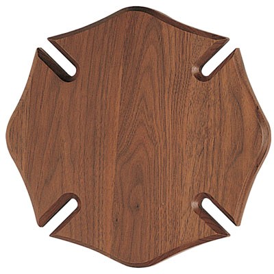 Walnut Maltese Cross Plaque (14"x14")