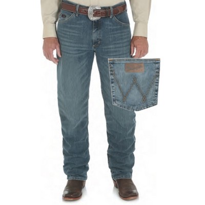 Wrangler® Men's Barrel Blue 20X® 01 Competition Advanced Comfort™ Relaxed Fit Jeans