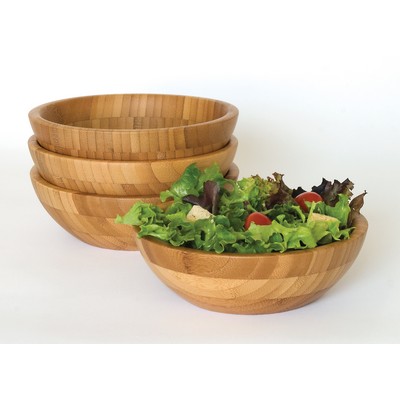 Bamboo Individual Salad Bowl (Set of 4)