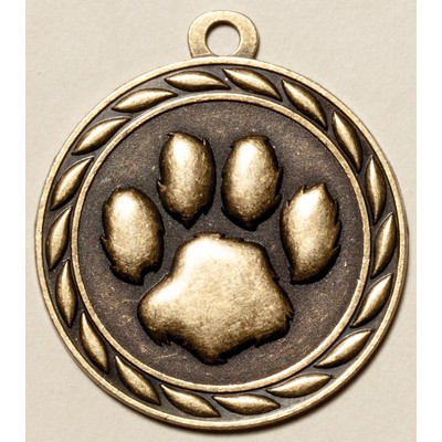 Paw Print Scholastic Medal