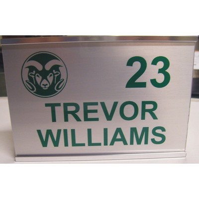 4" x 6" - Aluminum Sign or ID Plate