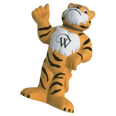 Thumbs Up Tiger Mascot Stress Reliever