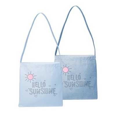 Continued Sunshine Colored Canvas/Denim Tote