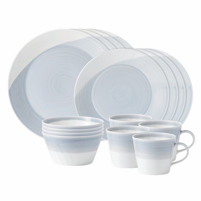 Royal Doulton® 1815 Blue Dishware Set (16 Piece Set)