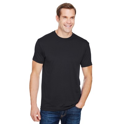 BAYSIDE Unisex USA Made Lightweight Performance T-Shirt