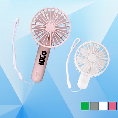 Rechargeable Pocket Fan w/Lanyard