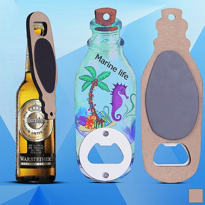 Drift Bottle Shaped Magnetic Bottle Opener