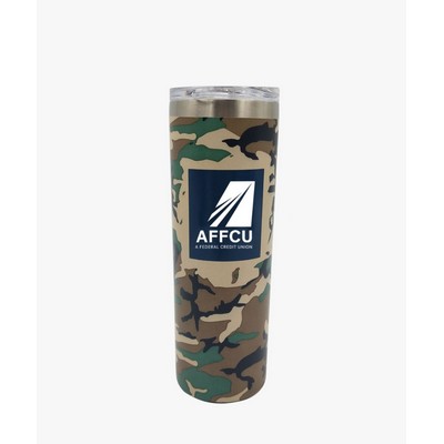 22 oz. Stainless Steel Camo Tumbler