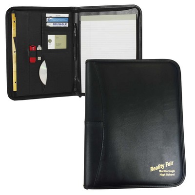 Lenox Elite Padfolio with Zipper Closure