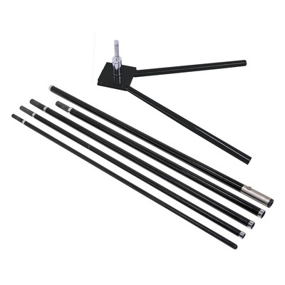 18' Insta-Flag Pole with Vehicle Base Hardware Kit