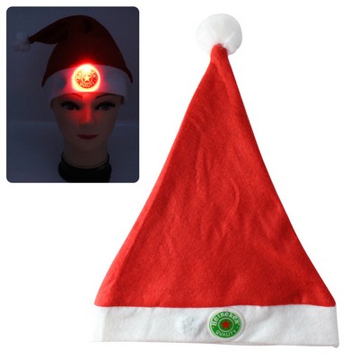 Various Felt Christmas Hat With LED LOGO