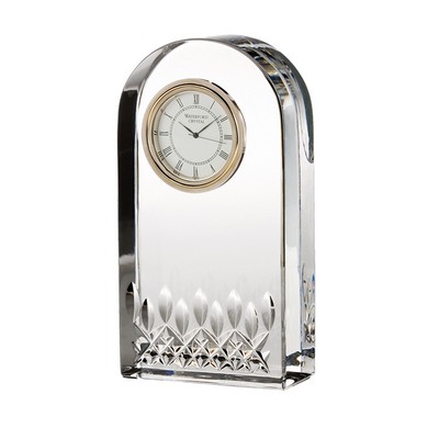 Luxury Line Waterford Lismore Essence 6" Crystal Clock