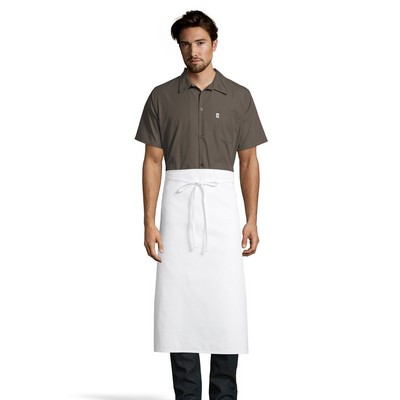 Uncommon Threads Unisex White Four-Way Long Apron