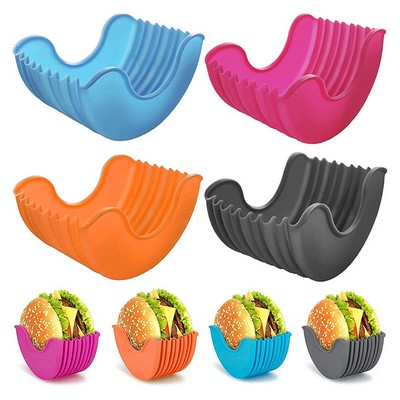 Retractable Silicone Burger Holder