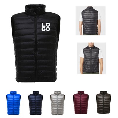 Water-Resistant Packable Puffer Vest