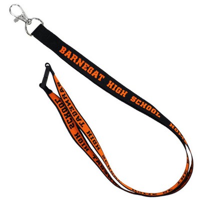 5/8 Woven Lanyard with Safety Breakaway