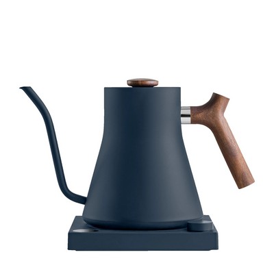 0.9L Stone Blue/Walnut Stagg EKG Electric Kettle