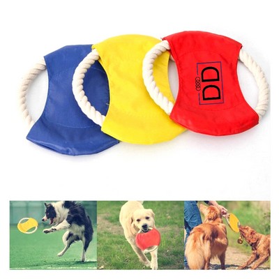 Cotton Rope Flying Disk For Pet Training