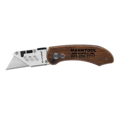 Pakkawood Switch Utility Knife