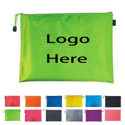 Waterproof A4 Zipper File Bag