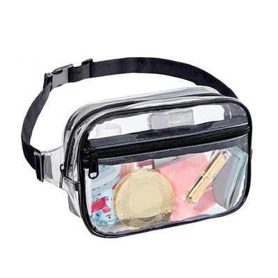 Clear PVC Cross Body Bag