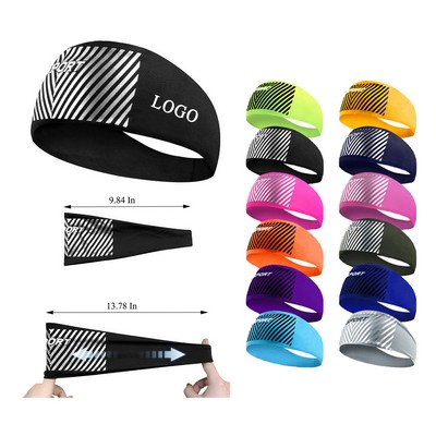 Absorbent Sport Sweat Headband Sweatband For Men and Women Yoga Hair Head Sweat Bands