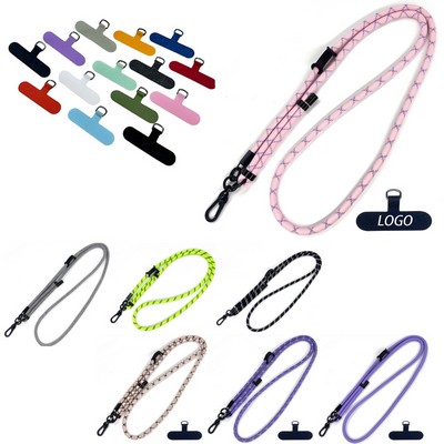 Crossbody Polyester Adjustable Phone Lanyard Universal