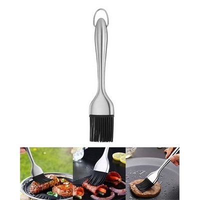 Silicone Basting Brush with Stainless Steel Handle