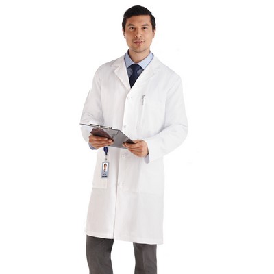 Meta Labwear - Men's Knot Button Five-Pocket 40" Lab Coat