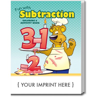 Fun With Subtraction Coloring Book Fun Pack